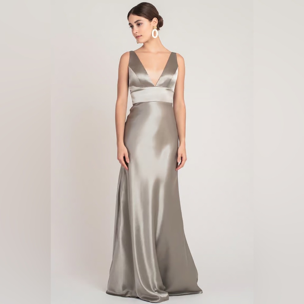 Jenny Yoo Luscia Gown in Emerald